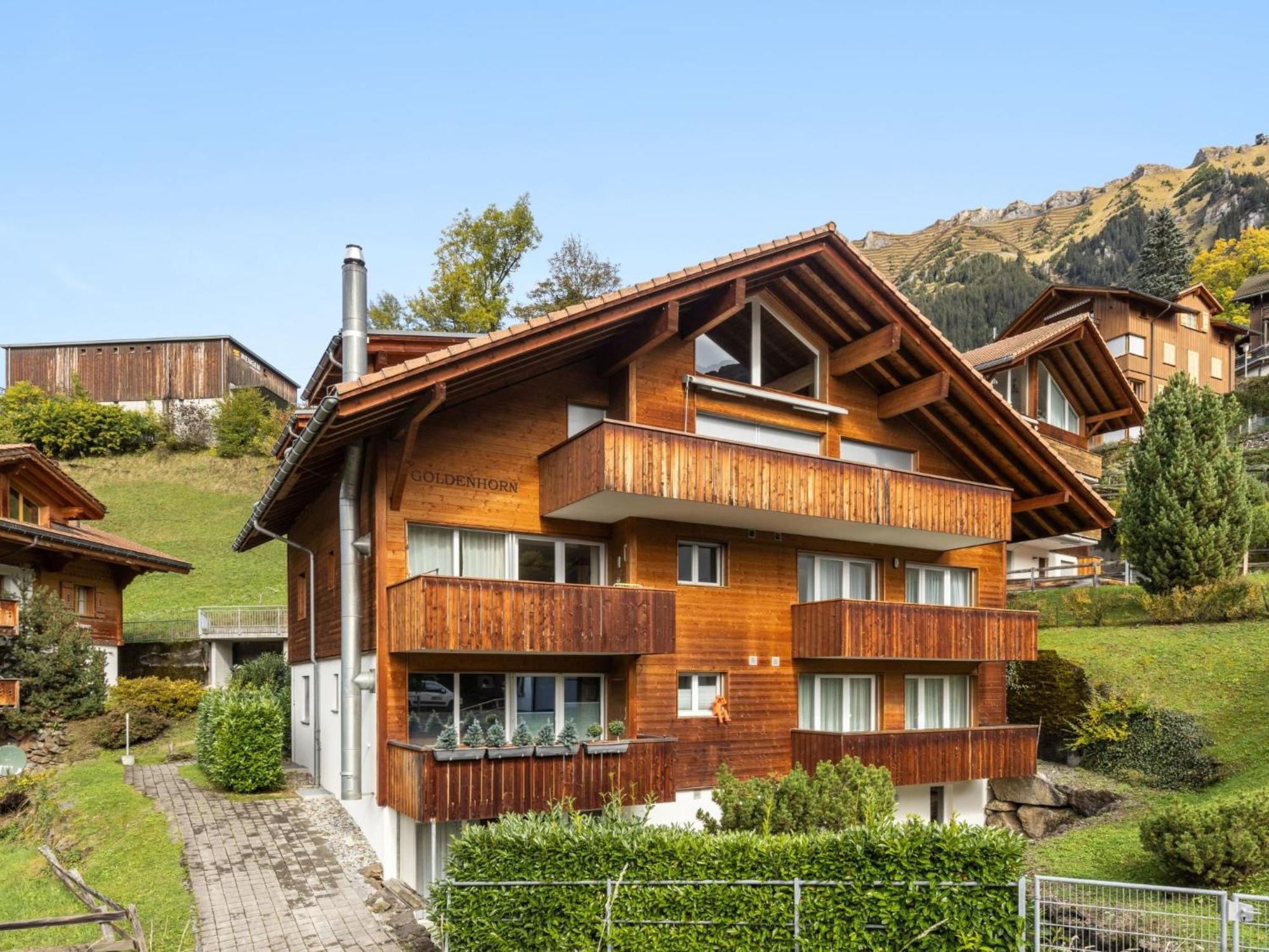 Apartment Goldenhorn Apt-F By Interhome Wengen Luaran gambar